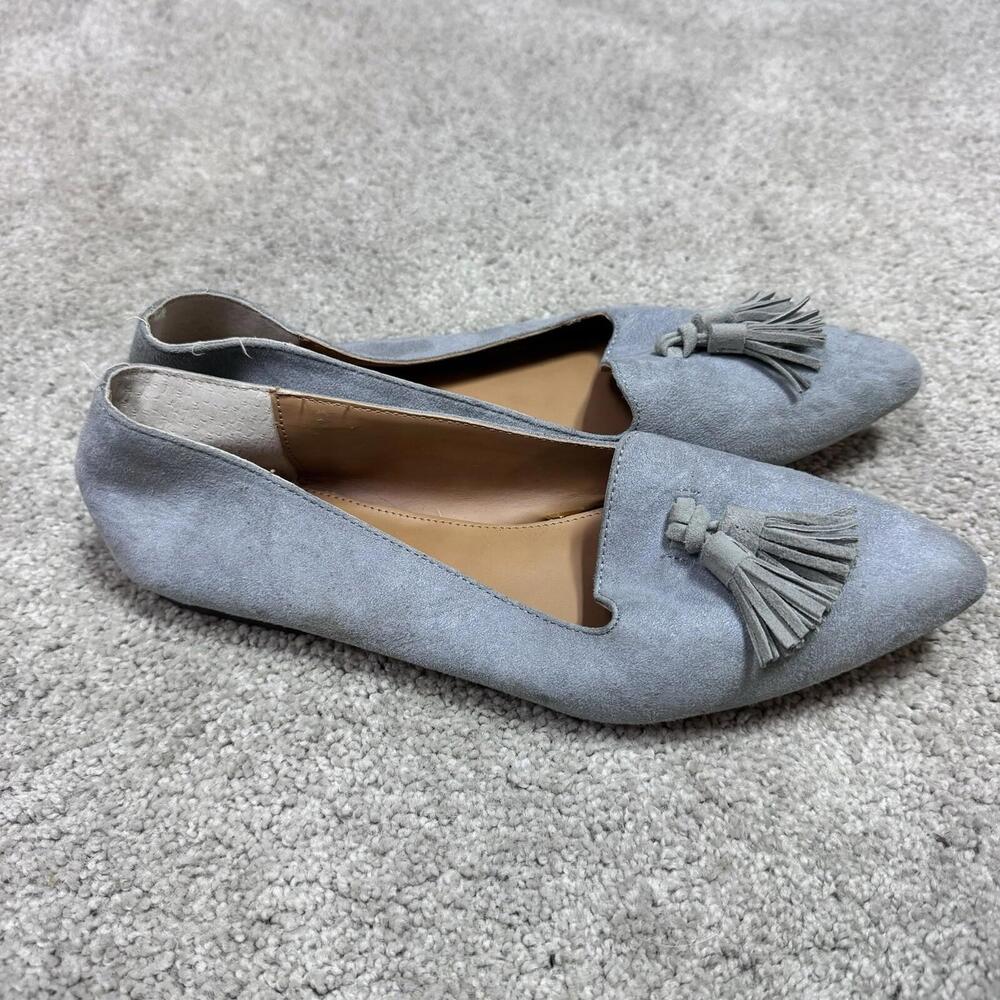 J.Crew Flats Gray Slip On Women’s Size 7